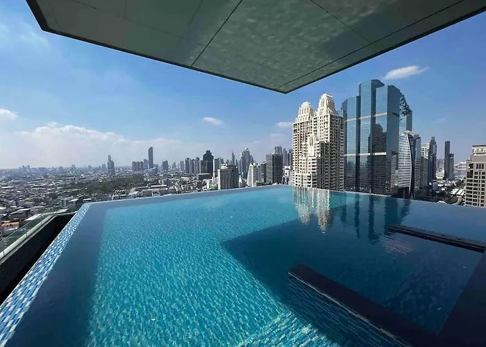 Stunning Downtownplace Amazing Cityview In Satorn 曼谷