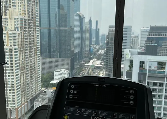 Stunning Downtownplace Amazing Cityview In Satorn 曼谷