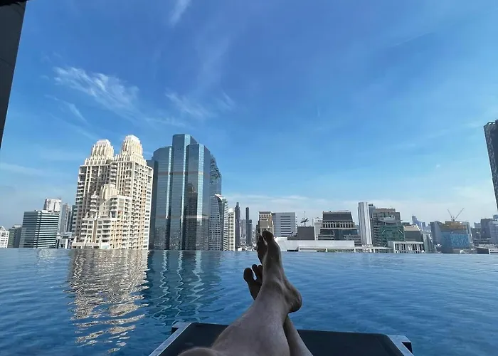 Stunning Downtownplace Amazing Cityview In Satorn * 曼谷