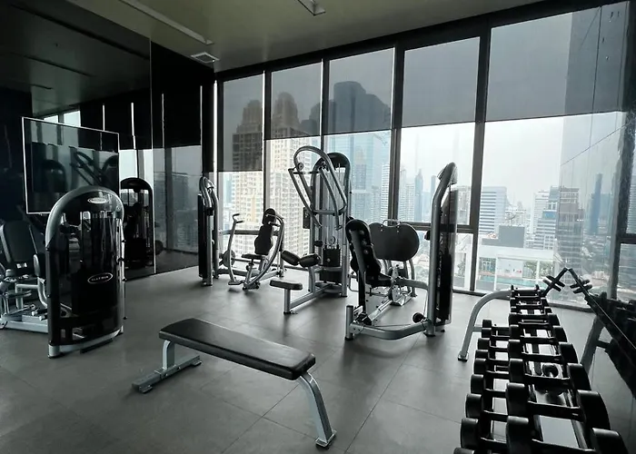 公寓 Stunning Downtownplace Amazing Cityview In Satorn 曼谷