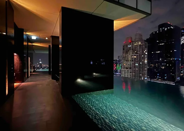 Stunning Downtownplace Amazing Cityview In Satorn * 曼谷